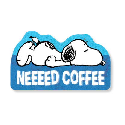 Need Coffee Snoopy Sticker