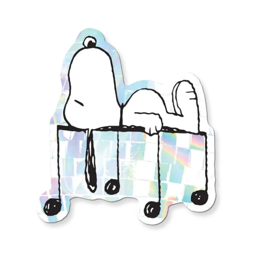 Disco Snoopy Sticker