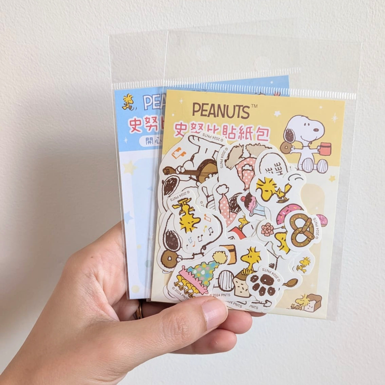 Peanuts Snoopy Sticker Pack - Blue