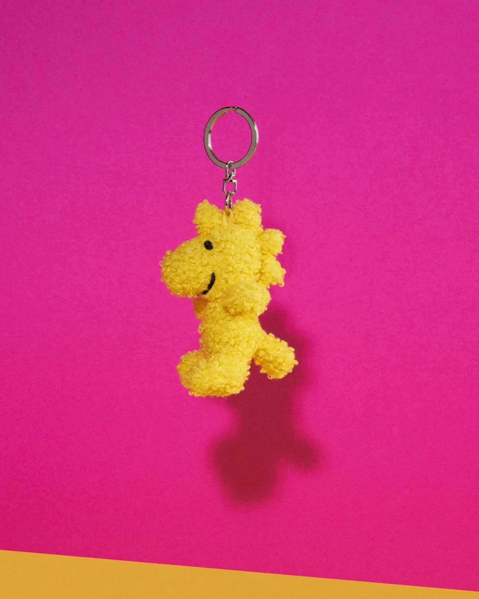 Woodstock Tiny Teddy Keychain – Yellow – 7cm