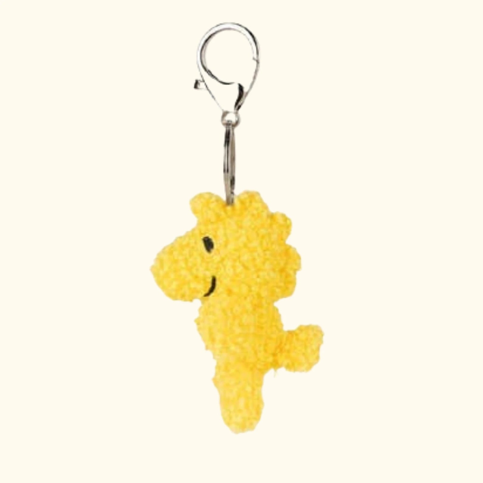 Woodstock tiny teddy plush keychain in yellow, 7cm – Peanuts