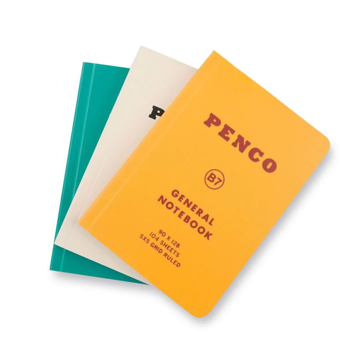 Penco Soft Notebook in B7 Grid – Navy