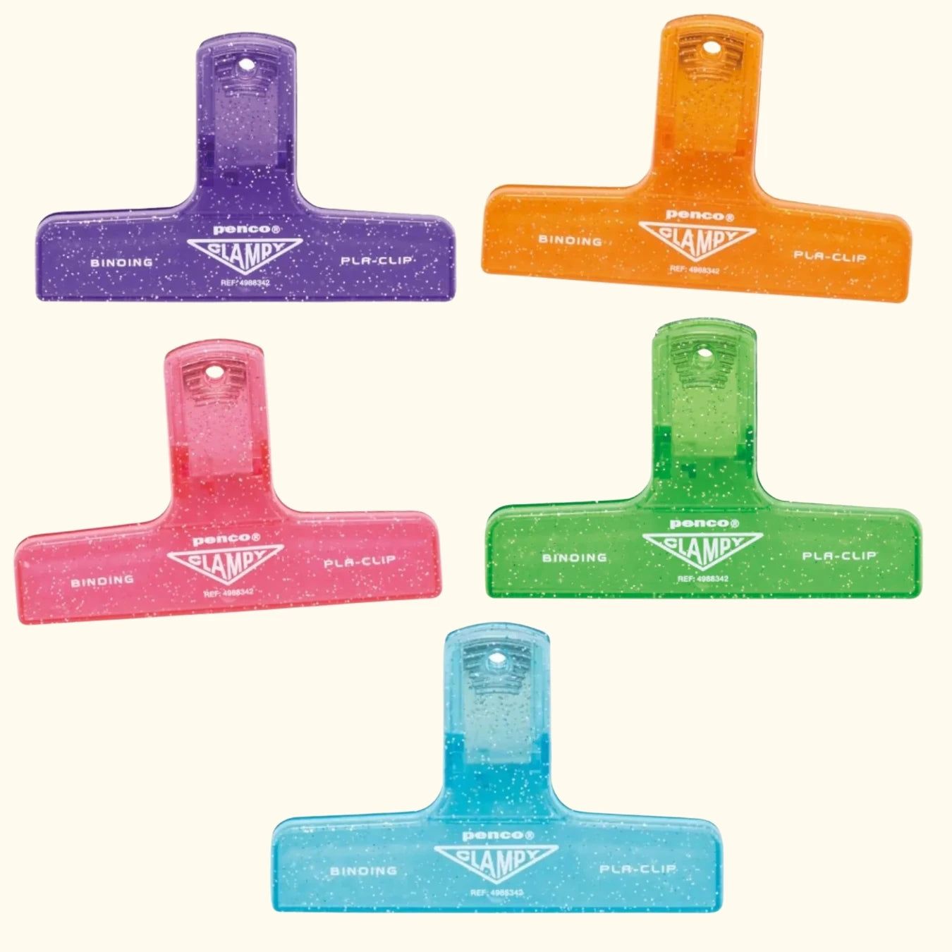 Hightide Penco Clampy Pla-Clip – Glitter Green