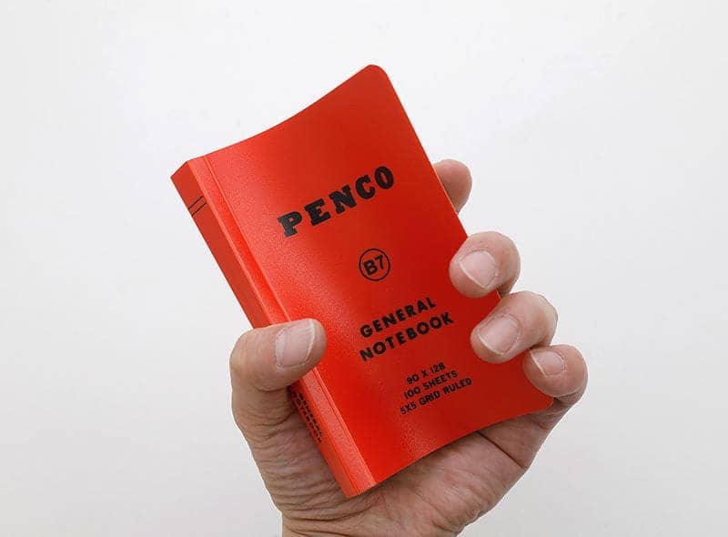 Penco Soft Notebook in B7 Grid - Yellow - Notebook - Subject to Change