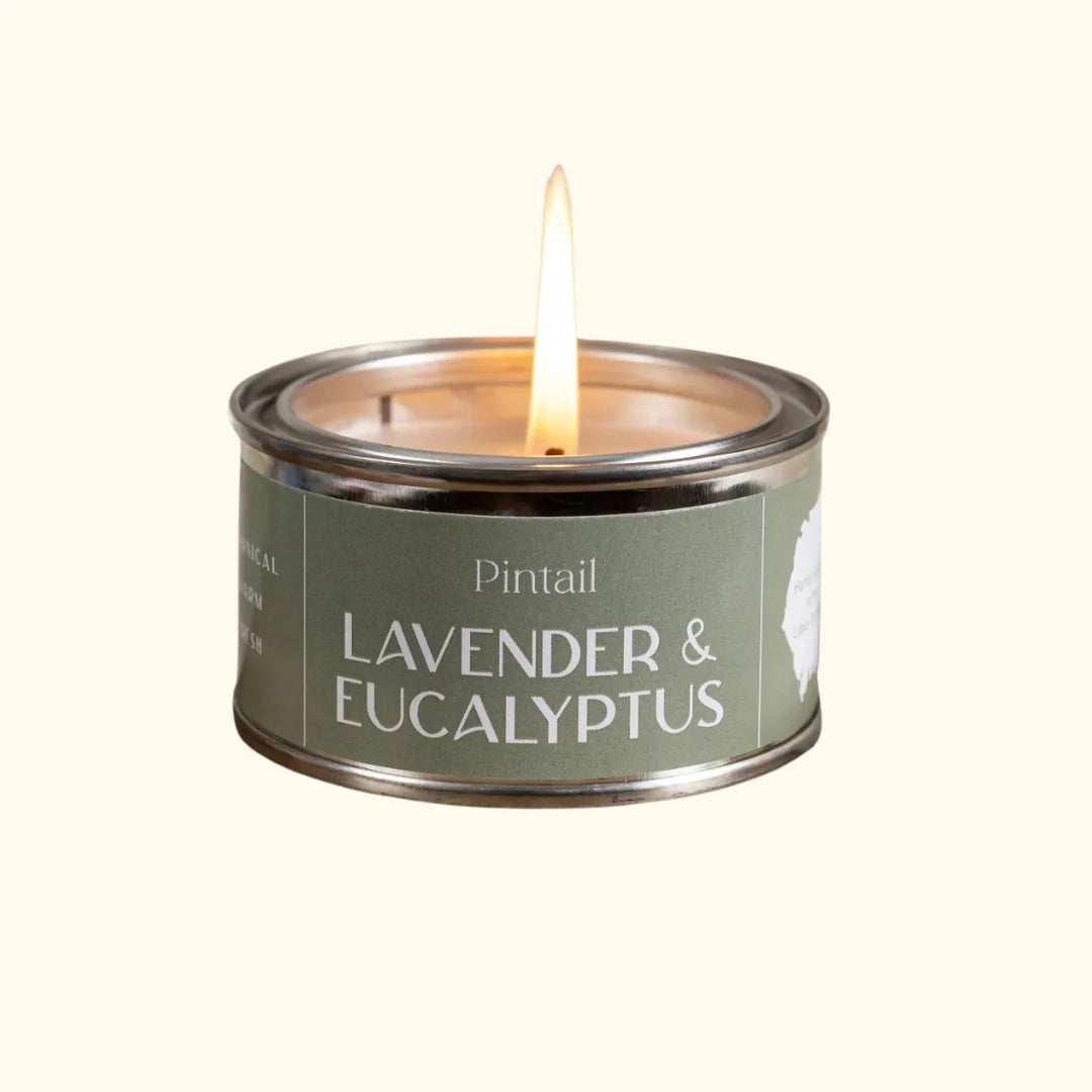 Lavender & Eucalyptus Scented Candle