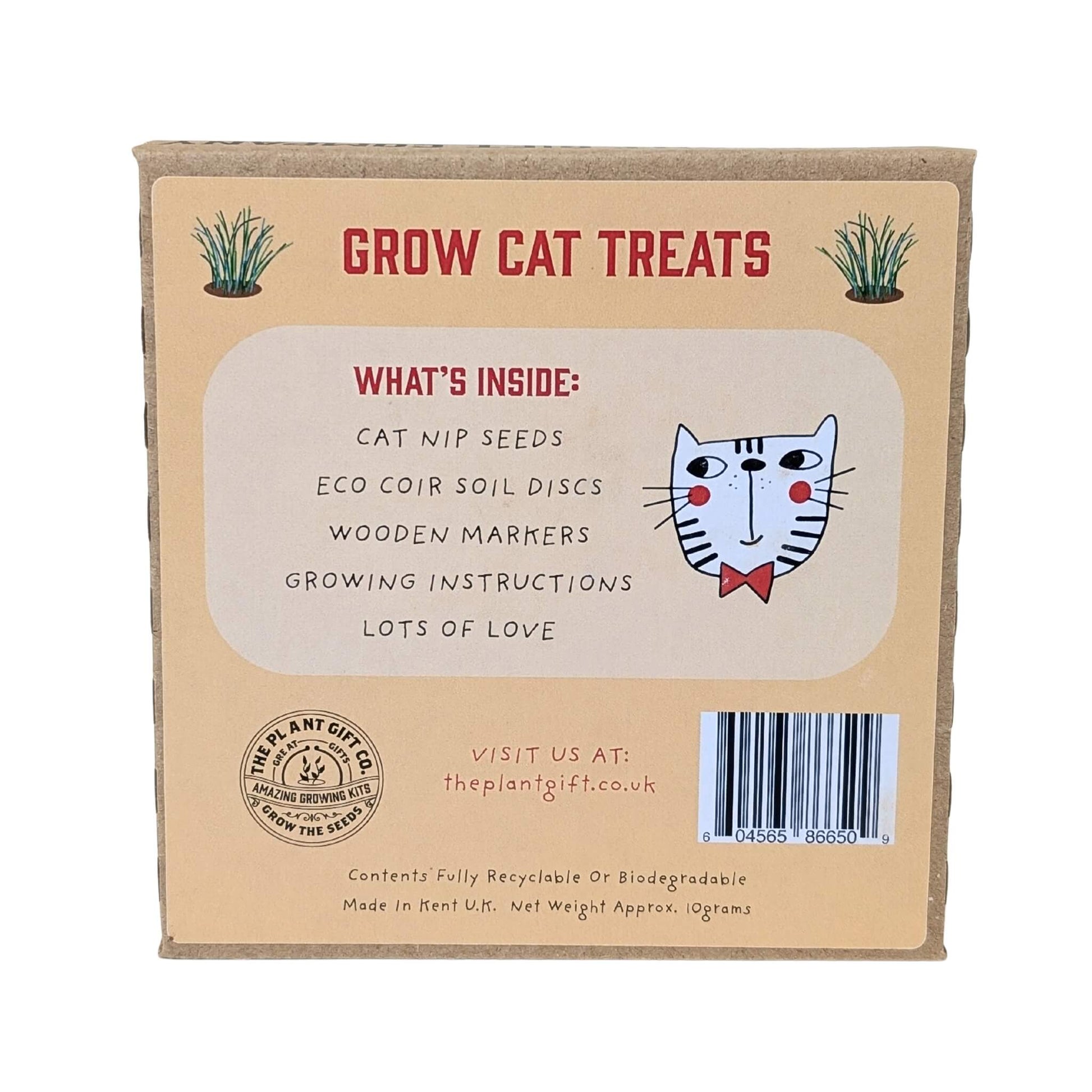 Plant Gift Co Cat Treats Eco Mini Grow Kit - Grow Kit - Subject to Change