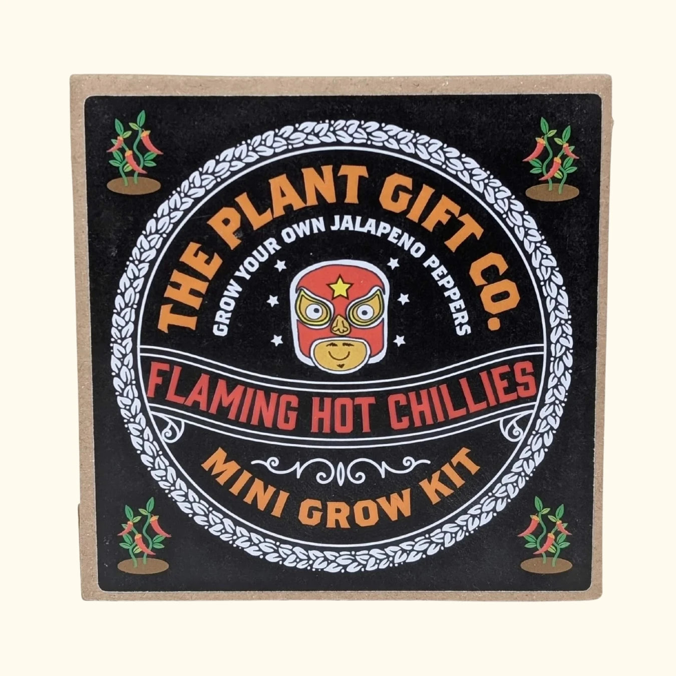 Flaming hot chillies mini grow kit