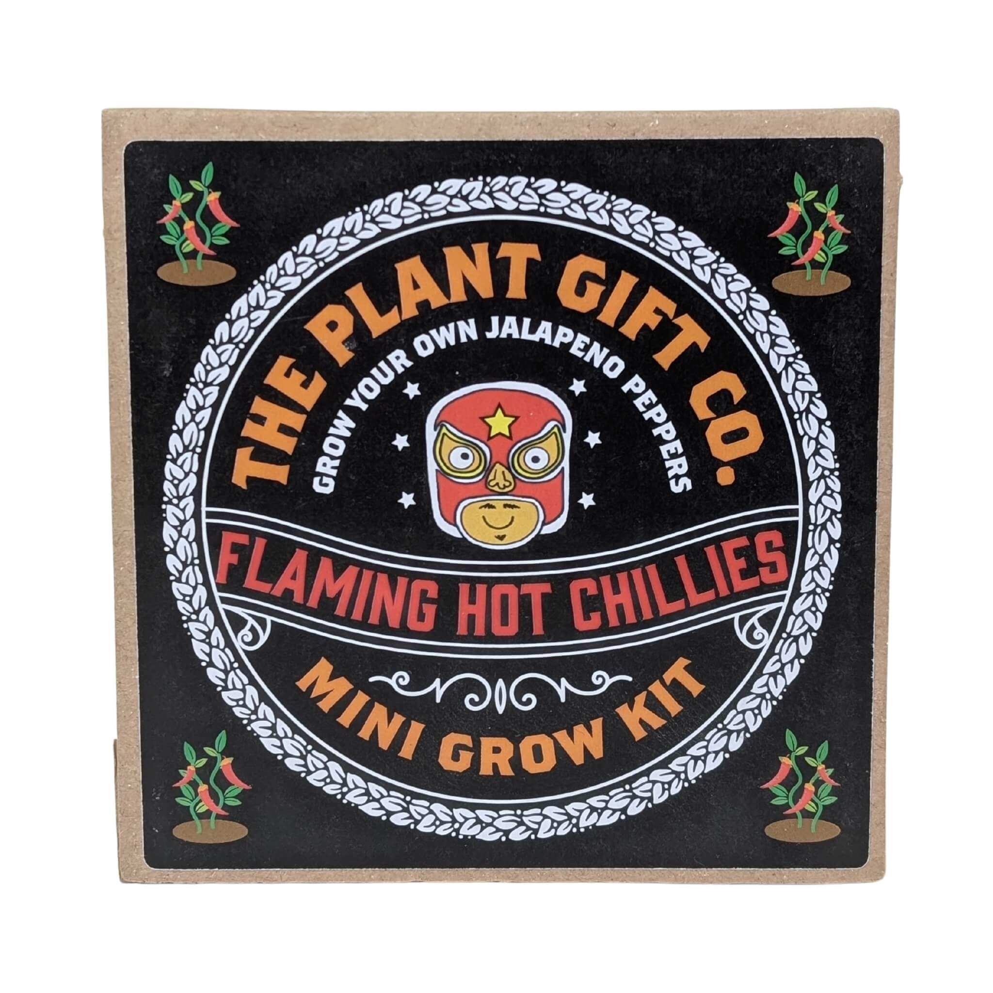 Plant Gift Co Flaming Hot Chillies Mini Grow Kit - Grow Kit - Subject to Change