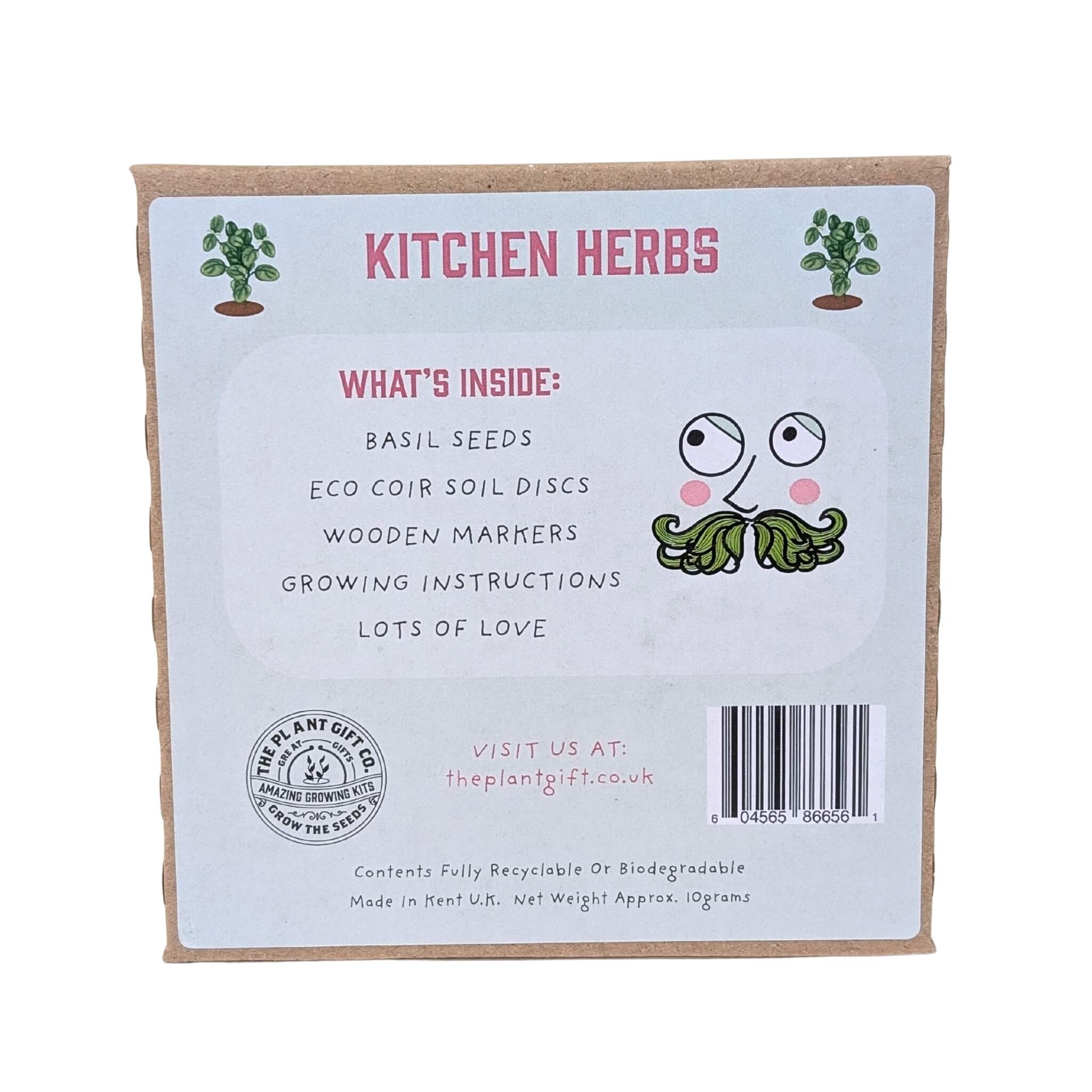 Plant Gift Co Kitchen Herbs Mini Grow Kit - Grow Kit - Subject to Change