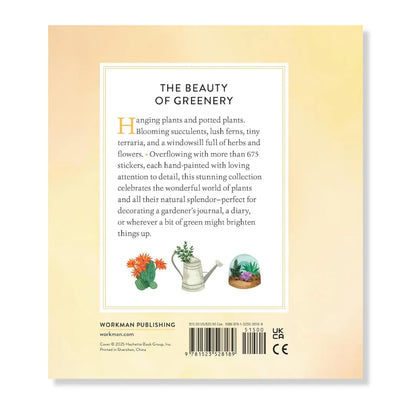 A Plant Lover's Sticker Book - 675+ Stickers