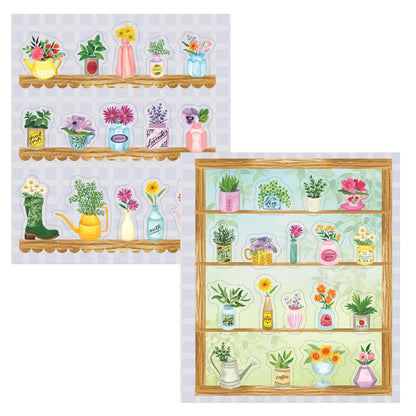 A Plant Lover's Sticker Book - 675+ Stickers