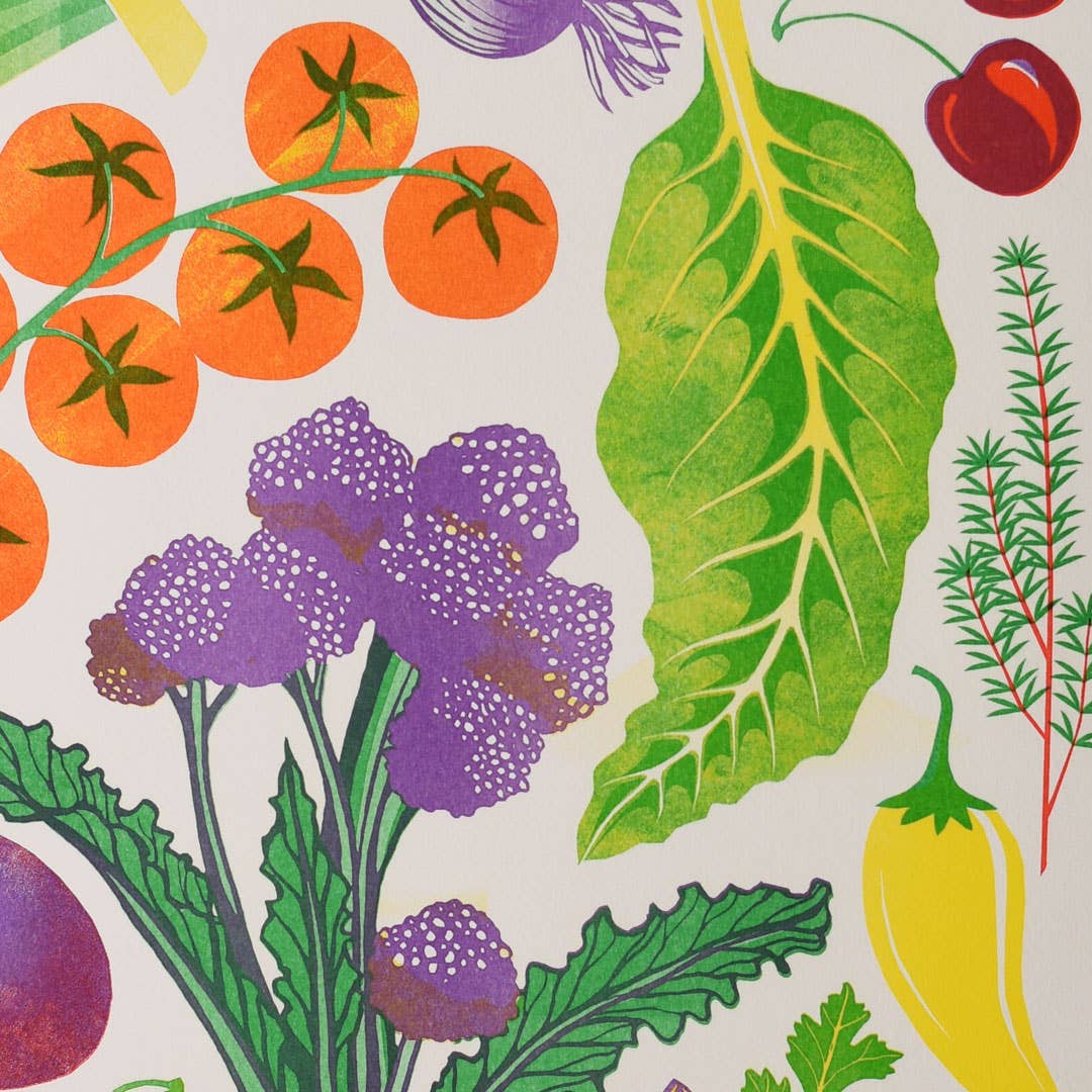 Printer Johnson Homegrown A3 Risograph Print - Prints - Subject to Change