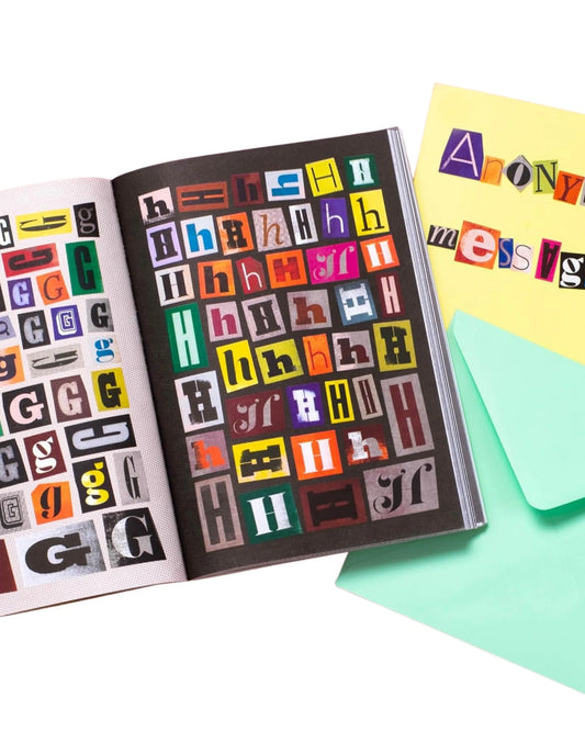 The Ransom Note illustrated sticker book