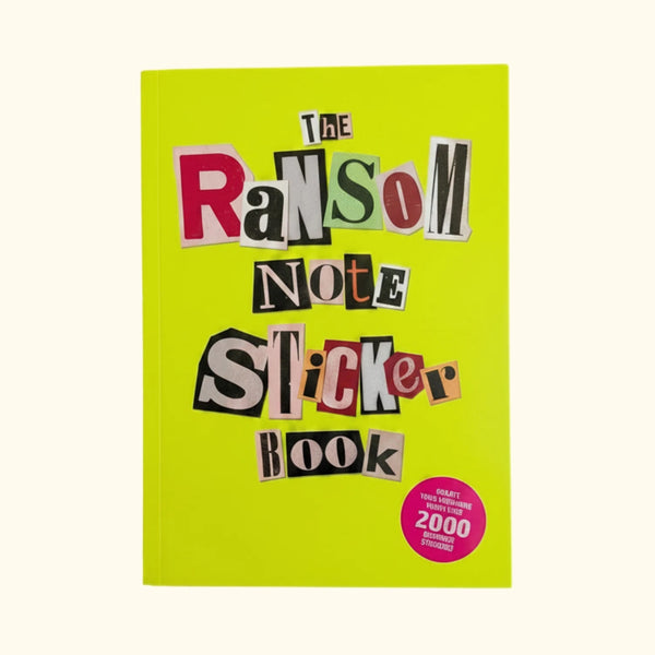 The Ransom Note Sticker Book