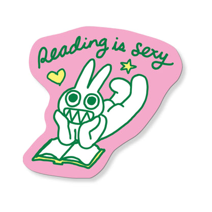 Reading is Sexy Sticker