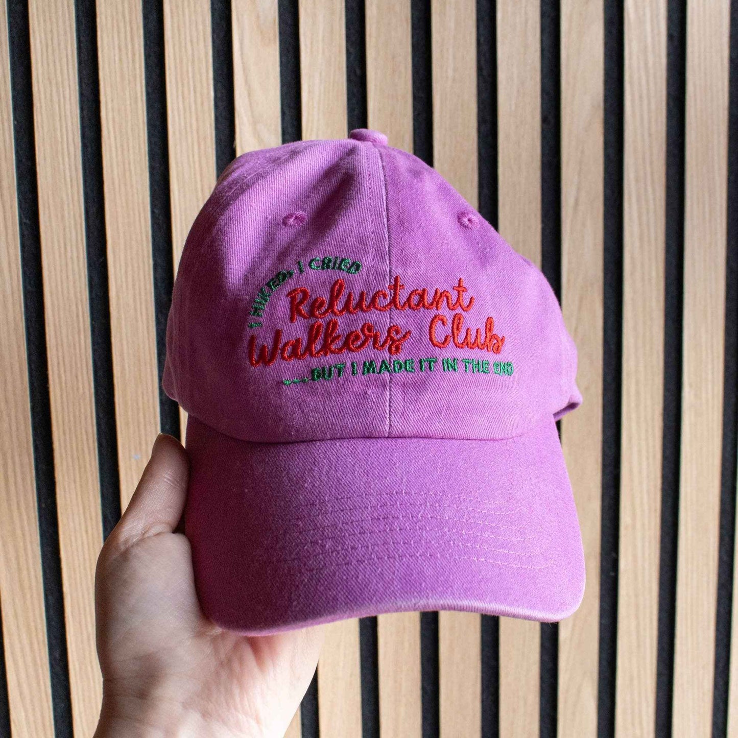 Vintage washed baseball cap