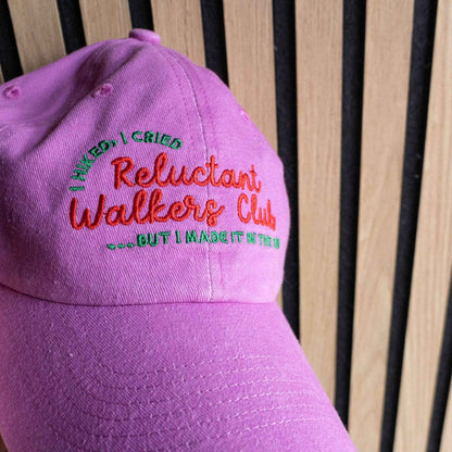 Bright embroidered design on hat