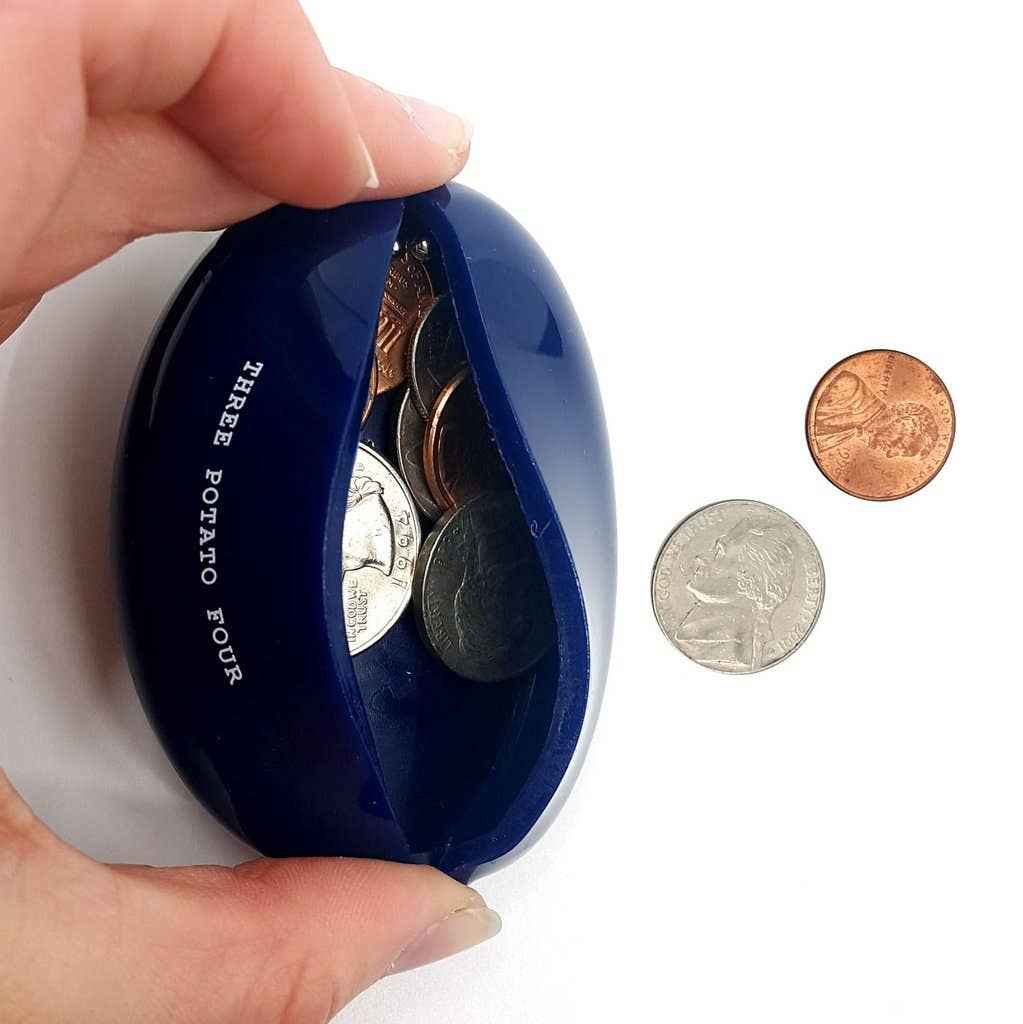 Retro Rubber Coin Purse – Book Money