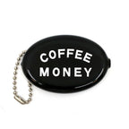 Retro Rubber Coin Purse – Coffee Money - Coin Pouch - Subject to Change