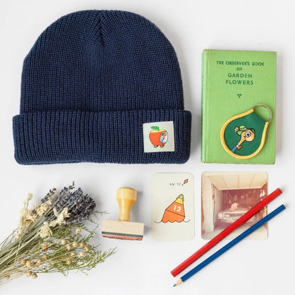 Richard Scarry Apple Car Lowly Worm Beanie
