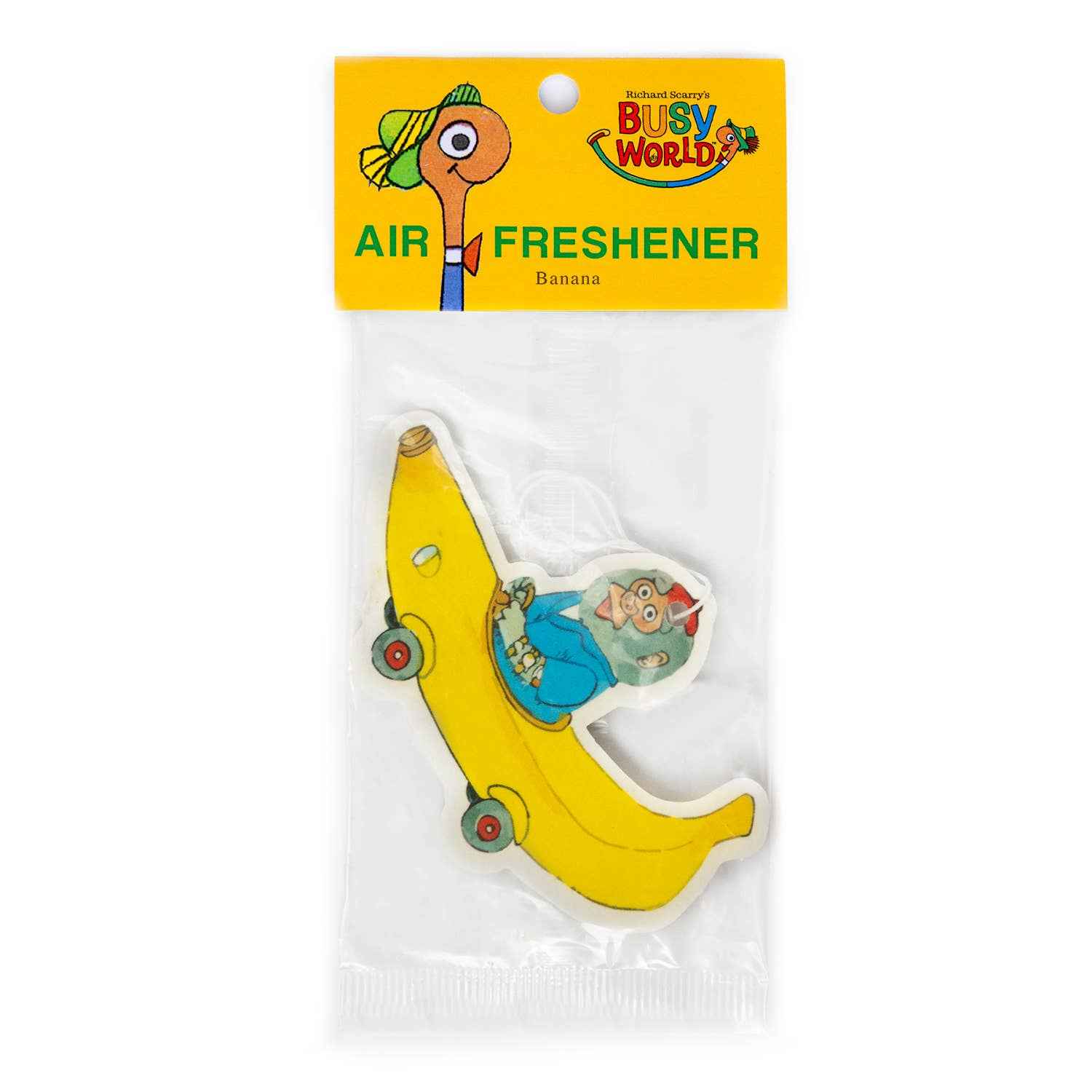 Richard Scarry Banana Car air freshener Busytown car accessory