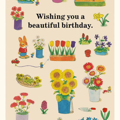 Beautiful Birthday Richard Scarry Greeting Card