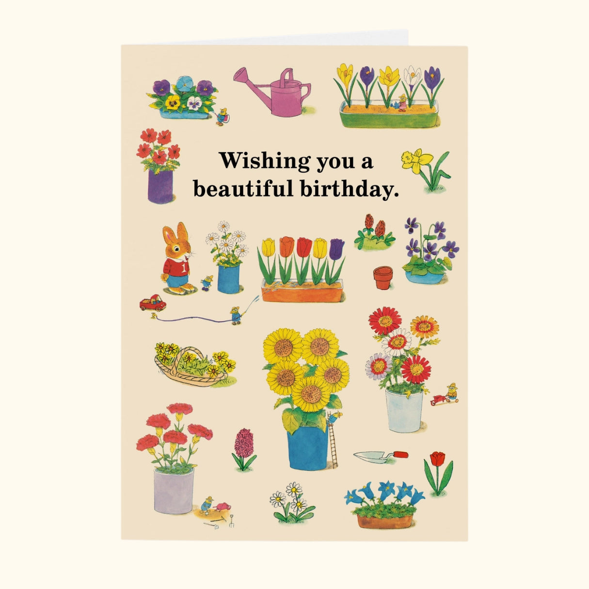 Beautiful Birthday Richard Scarry Greeting Card