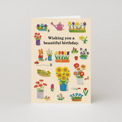 Beautiful Birthday Richard Scarry Greeting Card