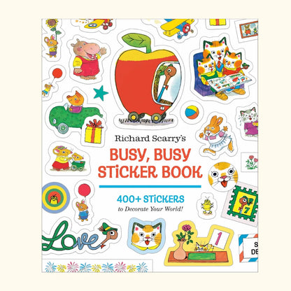 Richard Scarry's Busy, Busy Sticker Book