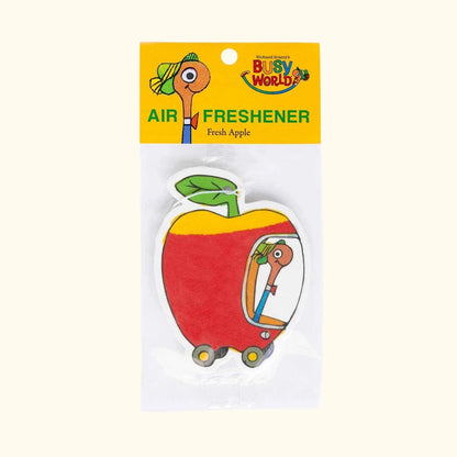 Richard Scarry Lowly Worm apple car air freshener