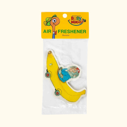 Richard Scarry banana car air freshener