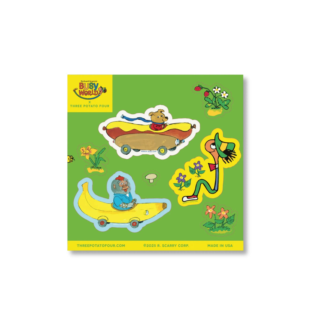 Richard Scarry Sticker Sheet