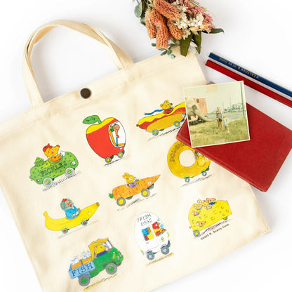 Richard Scarry Busy Town Market Tote Bag