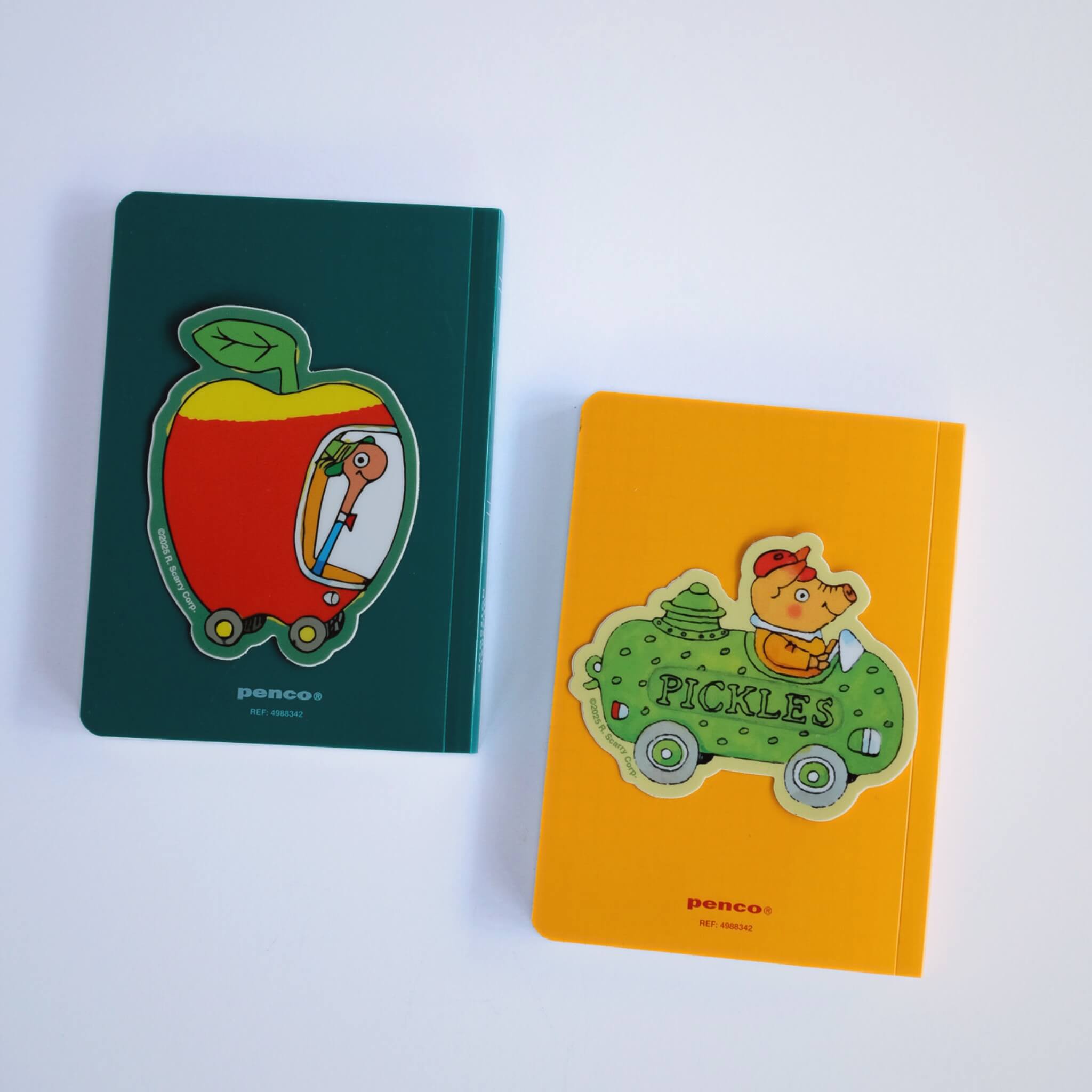 Richard Scarry Stickers for notebooks, waterbottles