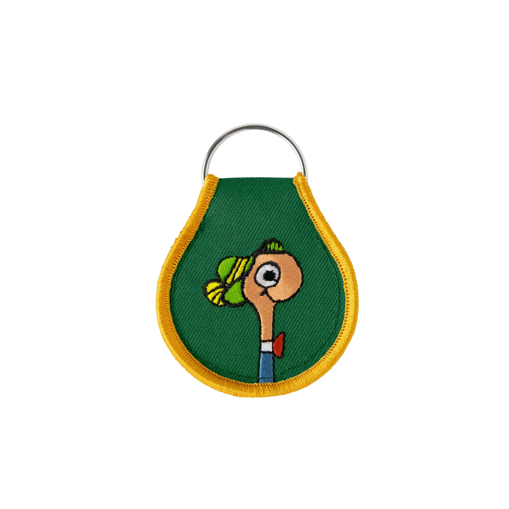 Richard Scarry Lowly Worm Patch Keychain