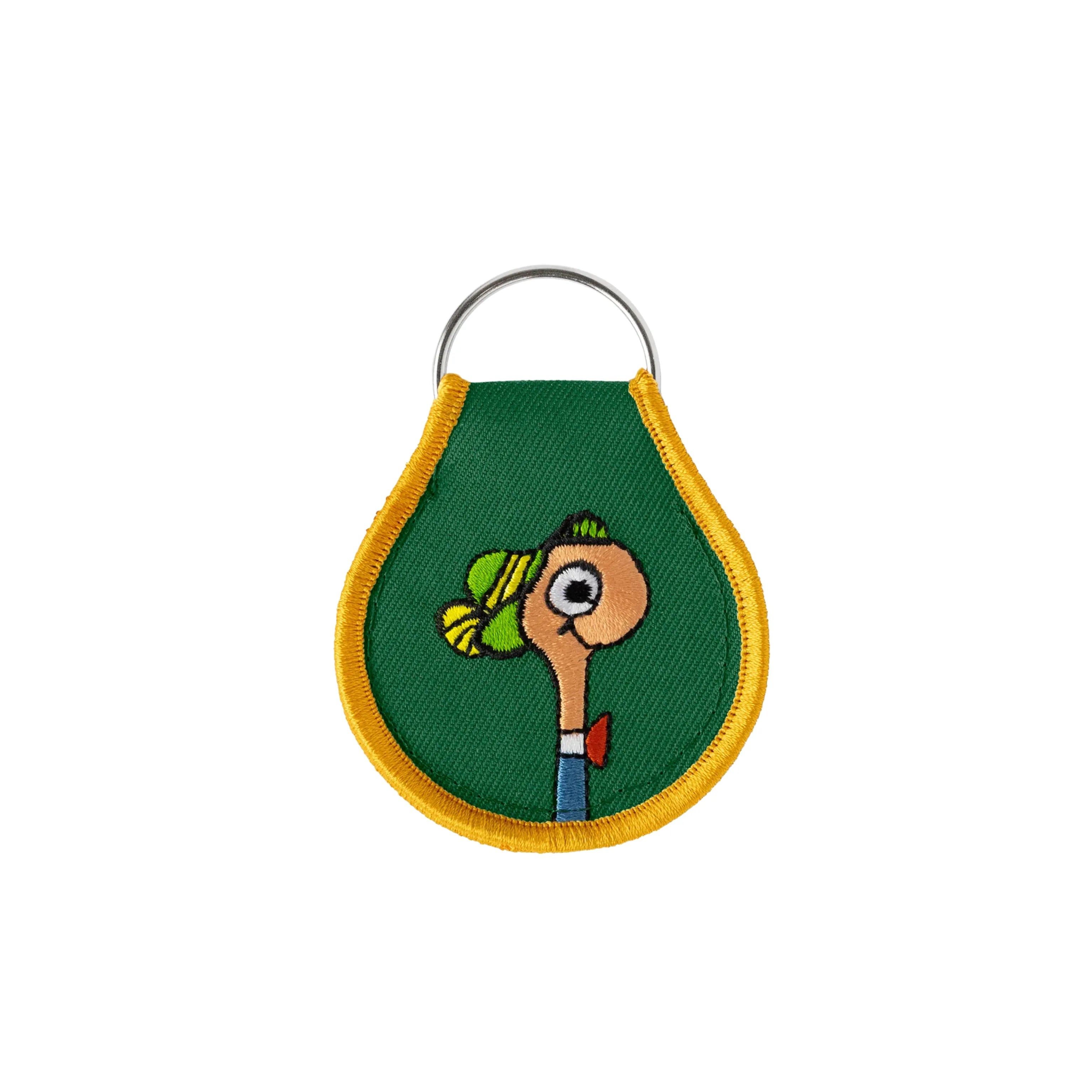 Richard Scarry Lowly Worm Patch Keychain