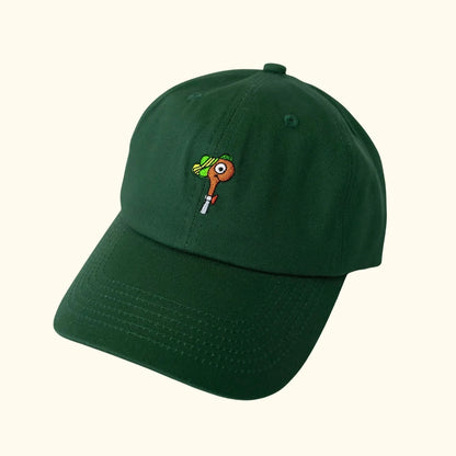 Richard Scarry Lowly Worm embroidered dad hat