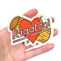 Rigatoni Sticker in Gloss Vinyl