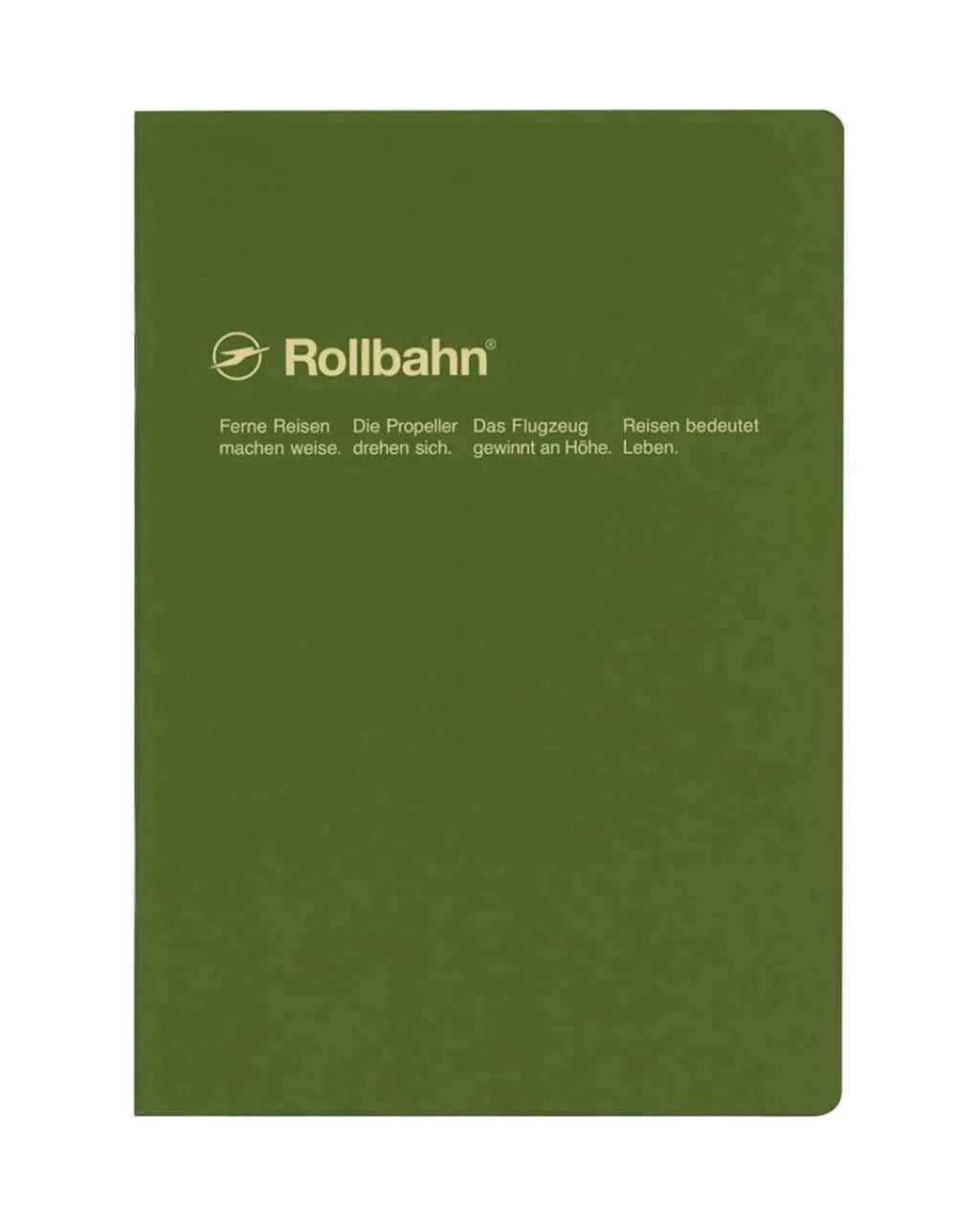 Delfonics Rollbahn Slim A5 Notebook in Green