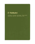 Delfonics Rollbahn Slim A5 Notebook in Green