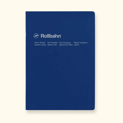 Delfonics Rollbahn slim A5 notebook in blue