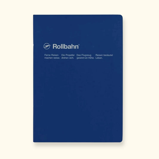 Delfonics Rollbahn slim A5 notebook in blue