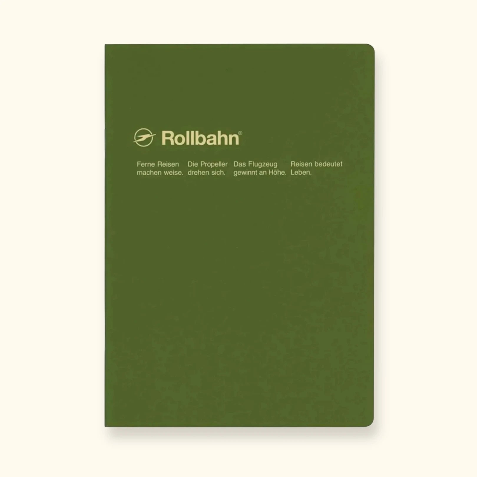 Delfonics Rollbahn slim A5 notebook in green
