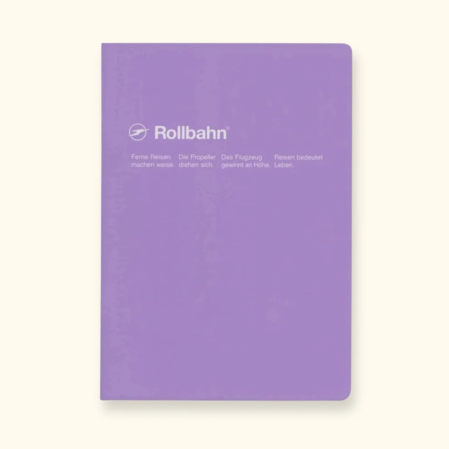 Delfonics Rollbahn slim A5 notebook in purple