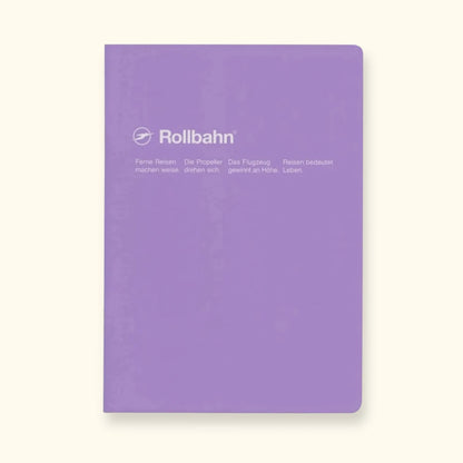 Delfonics Rollbahn slim A5 notebook in purple