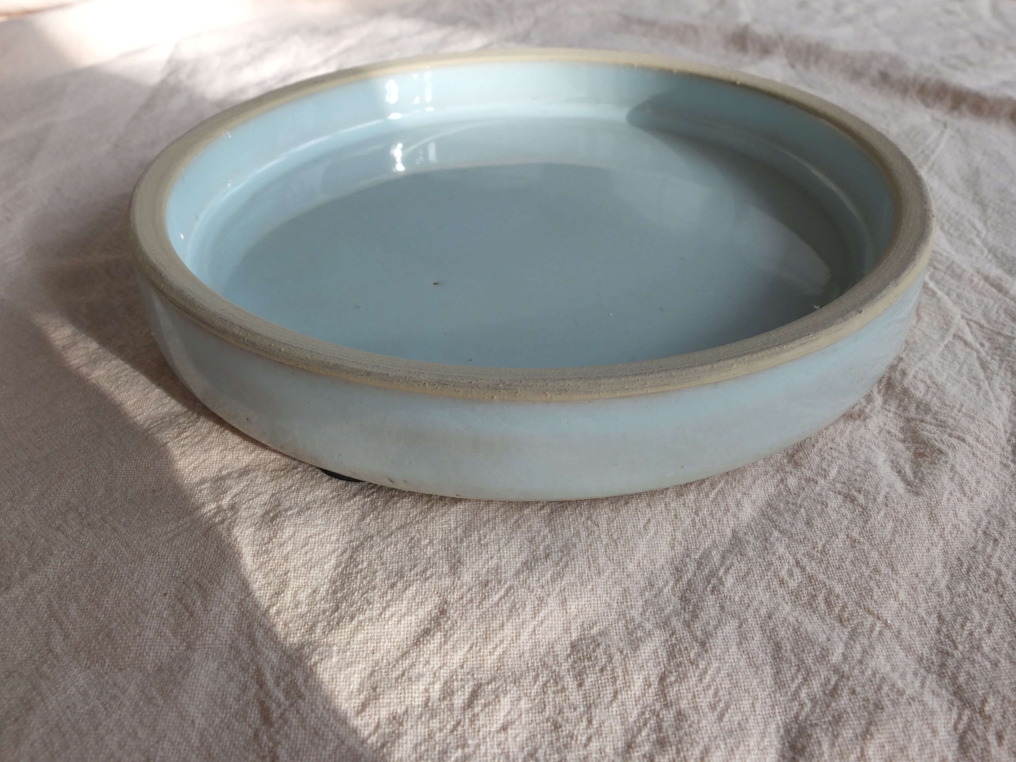 Round Ceramic Trinket Tray - Tray - Subject to Change