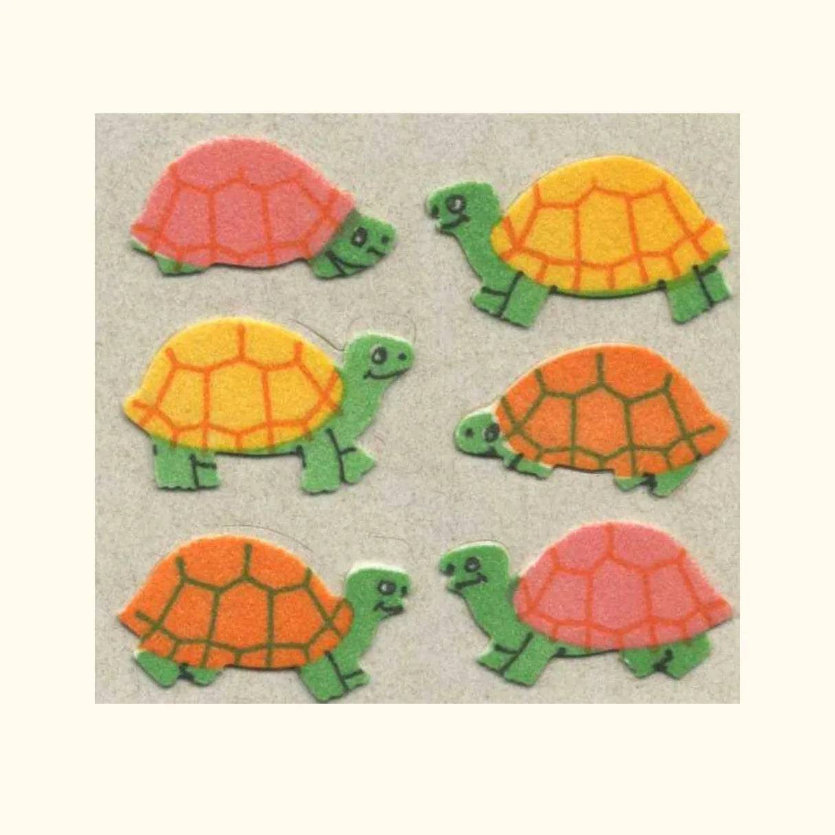Old School Stickers - Frogs and Turtles
