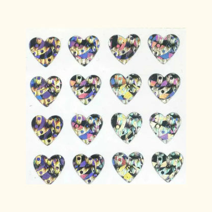 Old School Stickers - Hearts, Stars and Suns