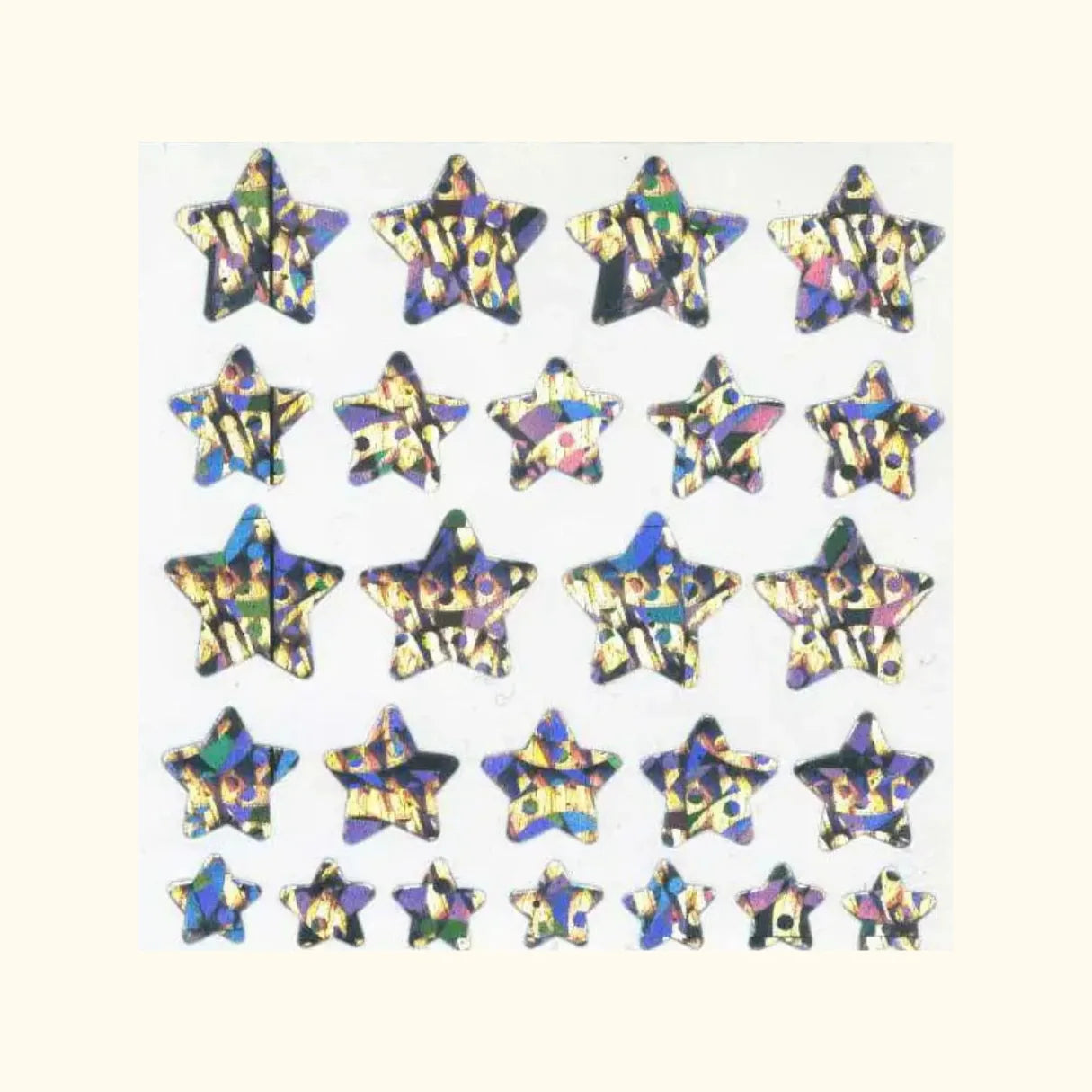 Old School Stickers - Hearts, Stars and Suns