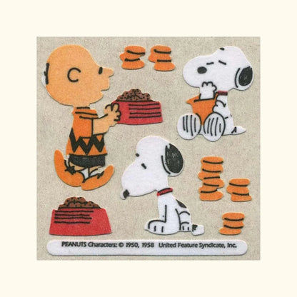Peanuts Scenes Sticker Sheet (Various designs)